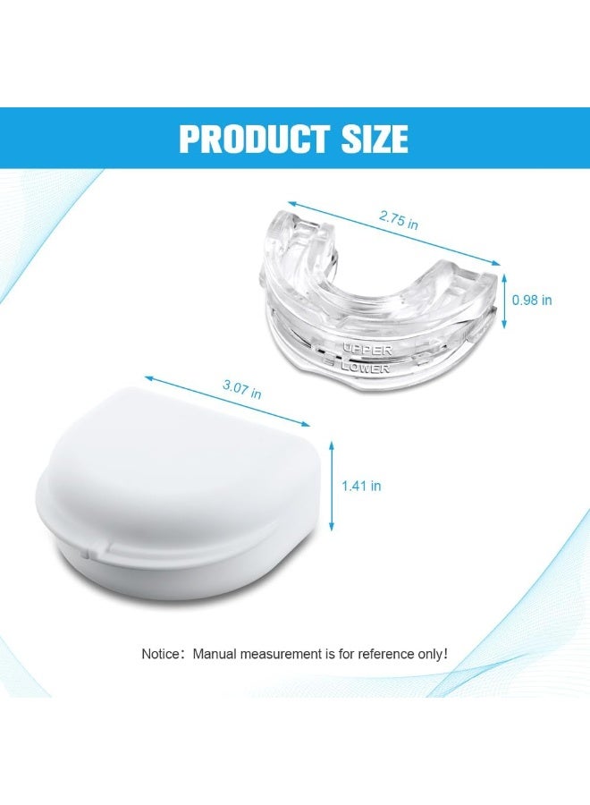 Adjustable Anti Snoring Devices, Anti Snore Mouth Guard, Anti Snoring Mouthpiece, Snoring Solutions Comfortable Snoring Aids for Men Women, Reusable Anti Snore Devices - Image 2